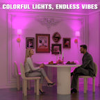 2-Pack Wall Lights Battery Operated Wall Sconces-1