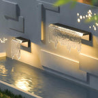 Acrylic Waterfall Outdoor Light-2