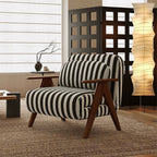 Solid Wood Lounge Chair Sleeper Sofa Bed-0