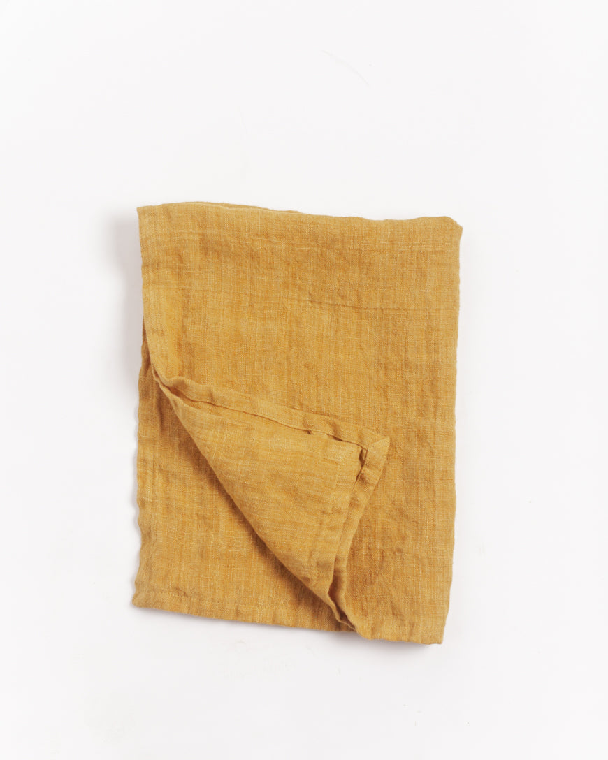 Hand-Woven Stone Washed Linen Tea Towel