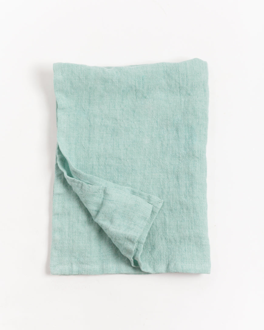 Hand-Woven Stone Washed Linen Tea Towel