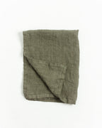 Hand-Woven Stone Washed Linen Tea Towel