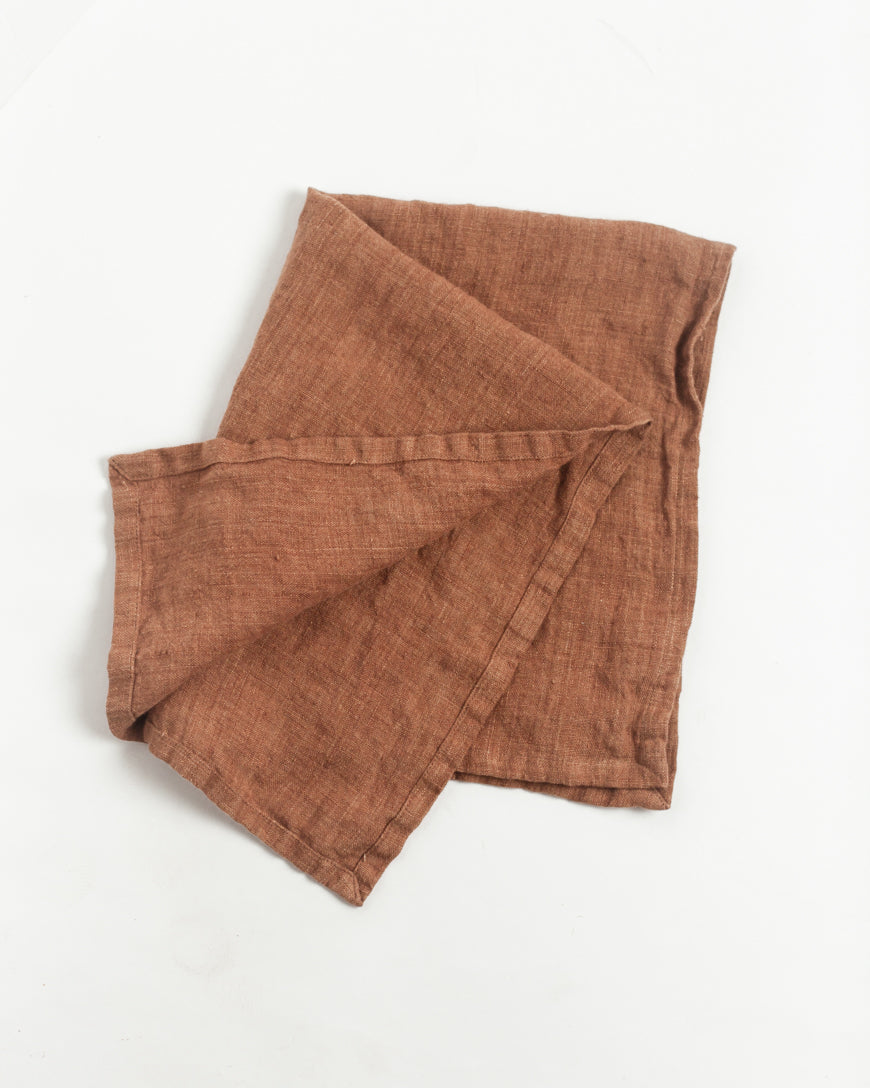 Hand-Woven Stone Washed Linen Tea Towel