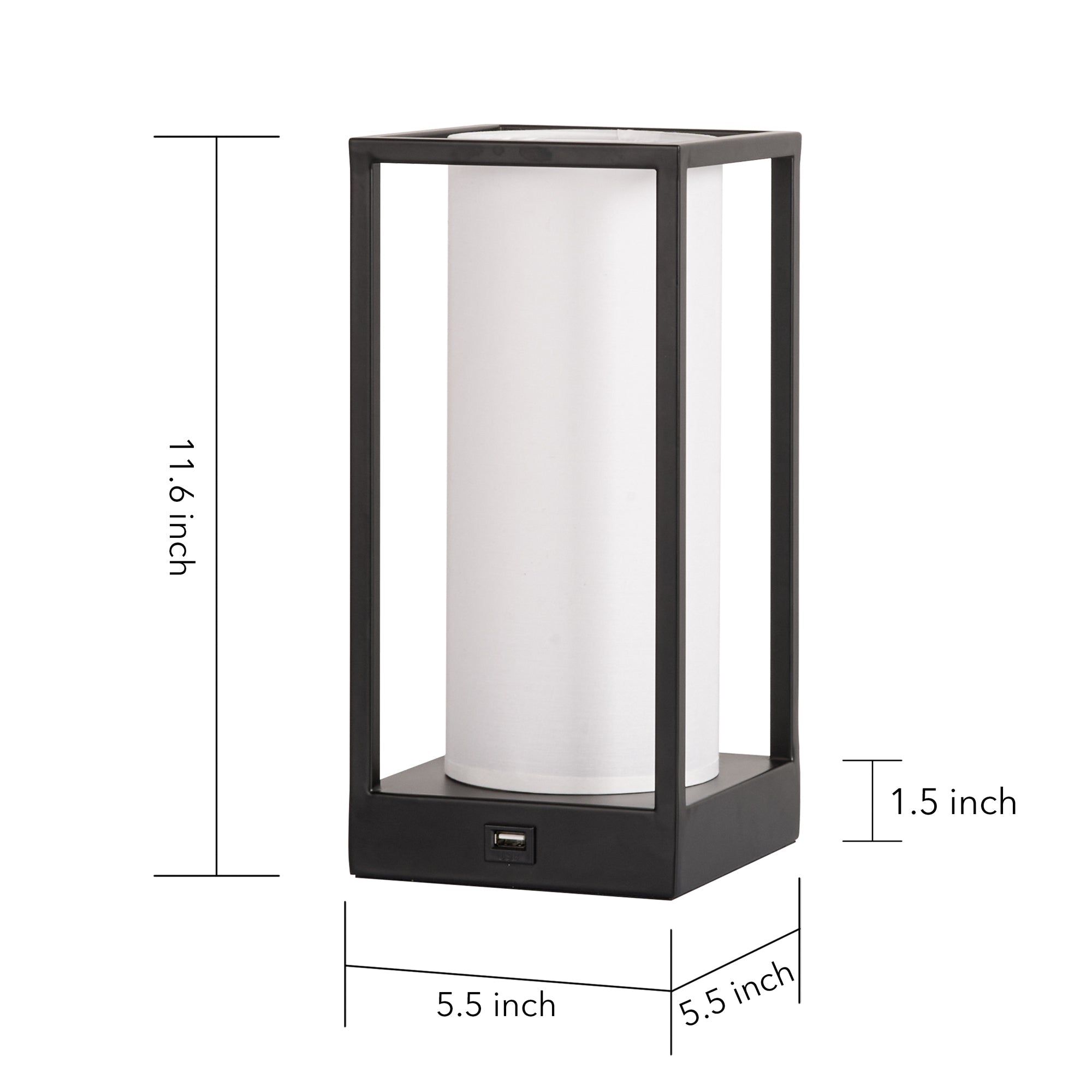 Hokkaido Table Lamp with Wireless Phone Charger