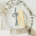 Hand Spun & Woven Aden Cotton Dinner Napkin