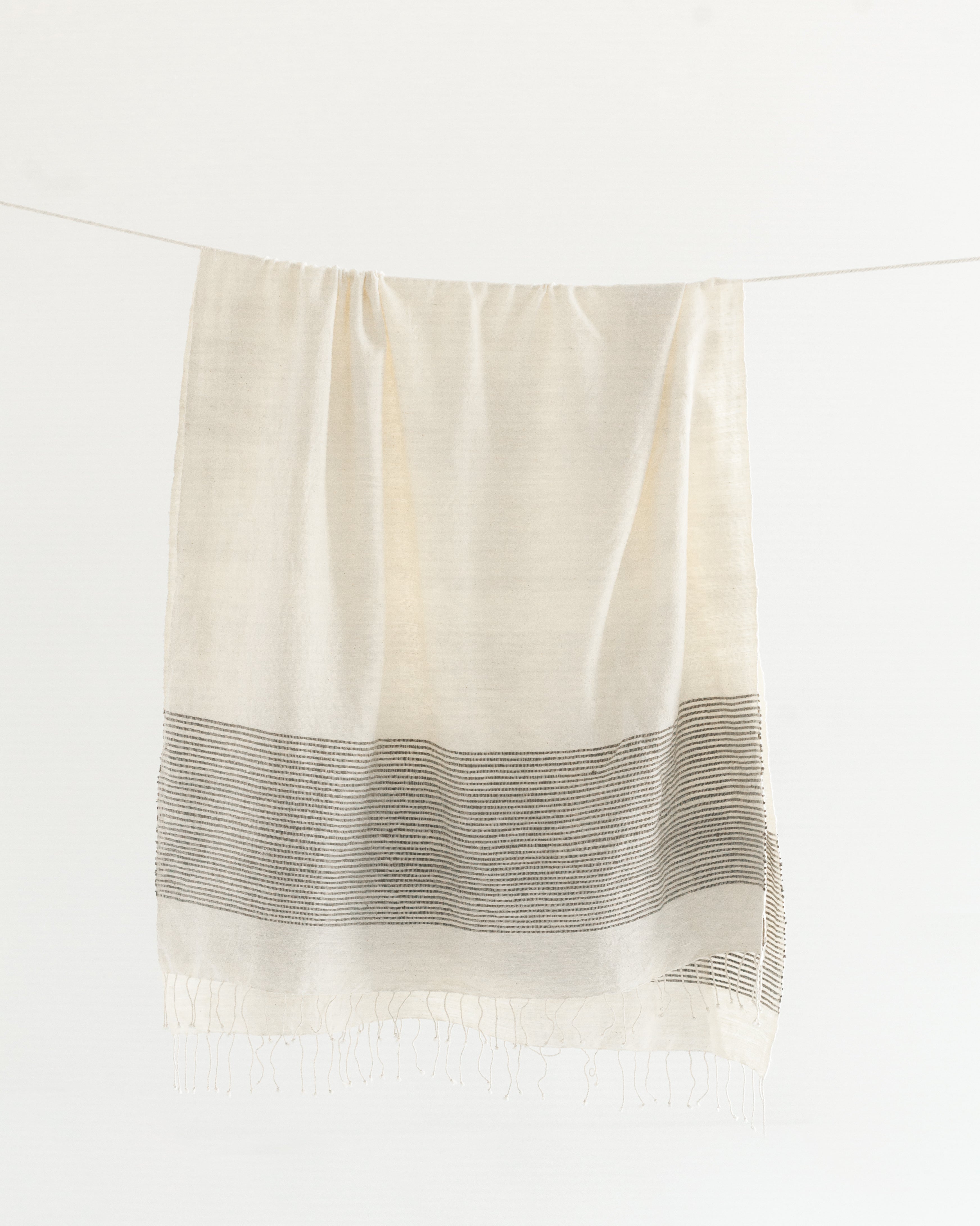 Riviera Cotton Hand-Woven Throw Blanket