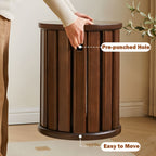4-in-1  Solid Wood Stool Side Table-5
