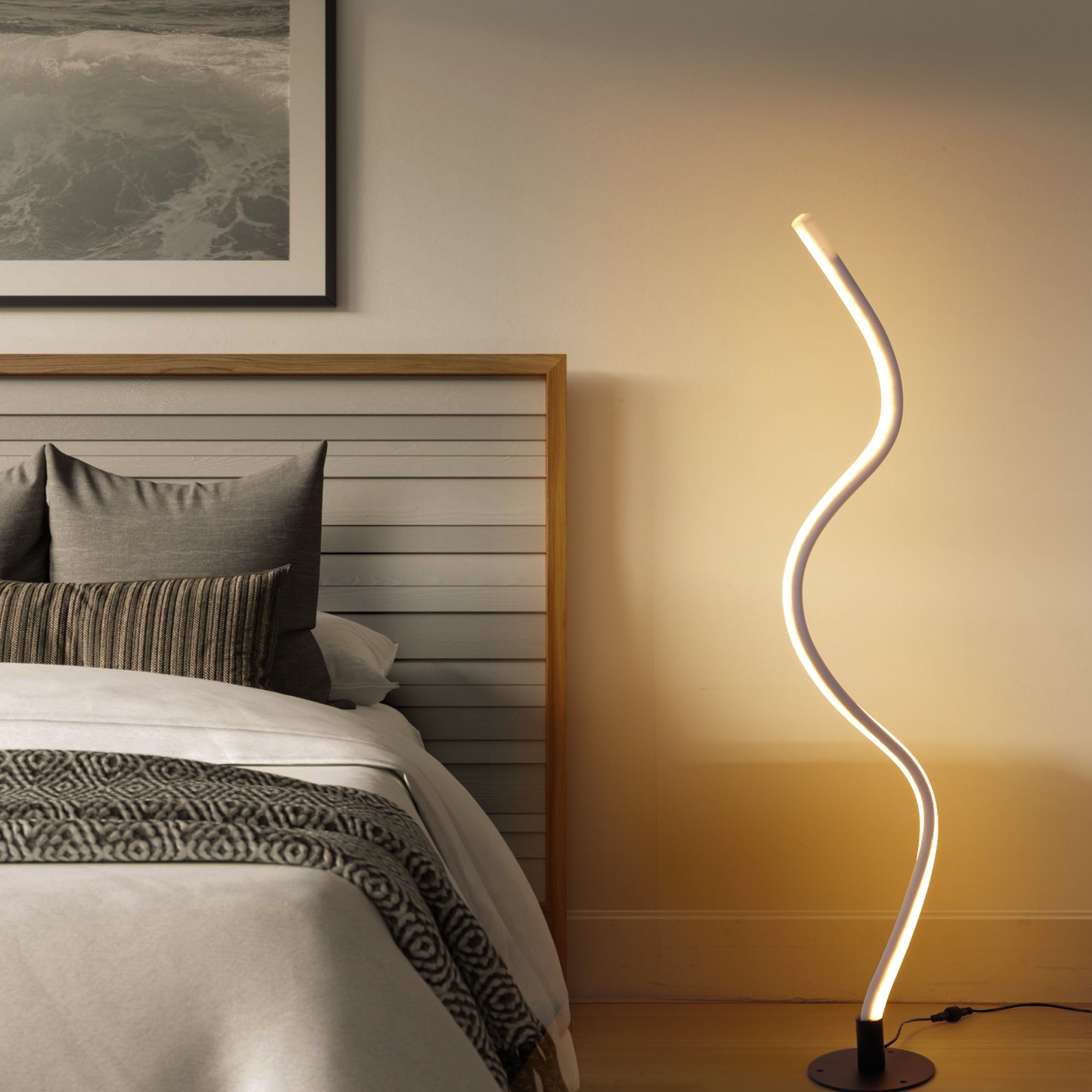 RGBW Bendable & Flexible Minimalist Floor Lamp-0