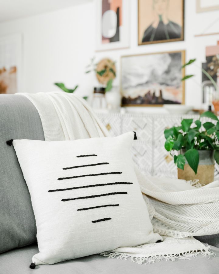 Handmade 18" Hela Throw Pillow