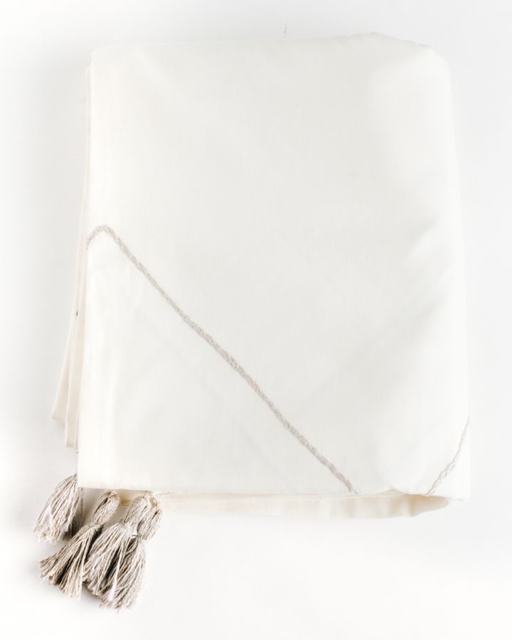 Hand-Crafted Berber Cotton Bedspread