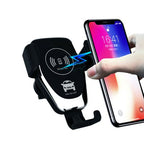 10W Wireless Fast Car Charger Mount Holder Stand Automatic Clamping Charging-4