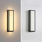 Marble Front Porch Exterior Wall Sconce – IP65 Waterproof