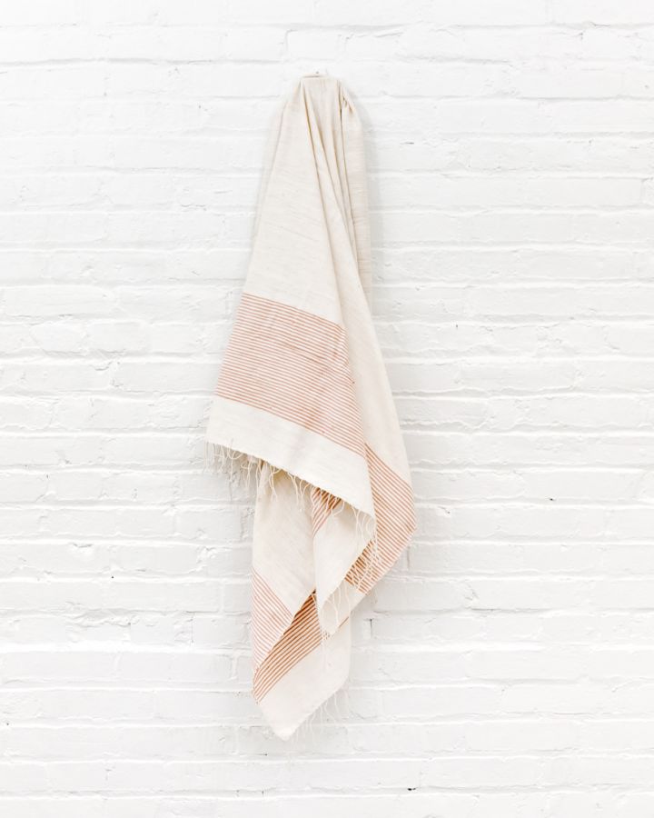 Hand-Woven Riviera Cotton Bath Towel
