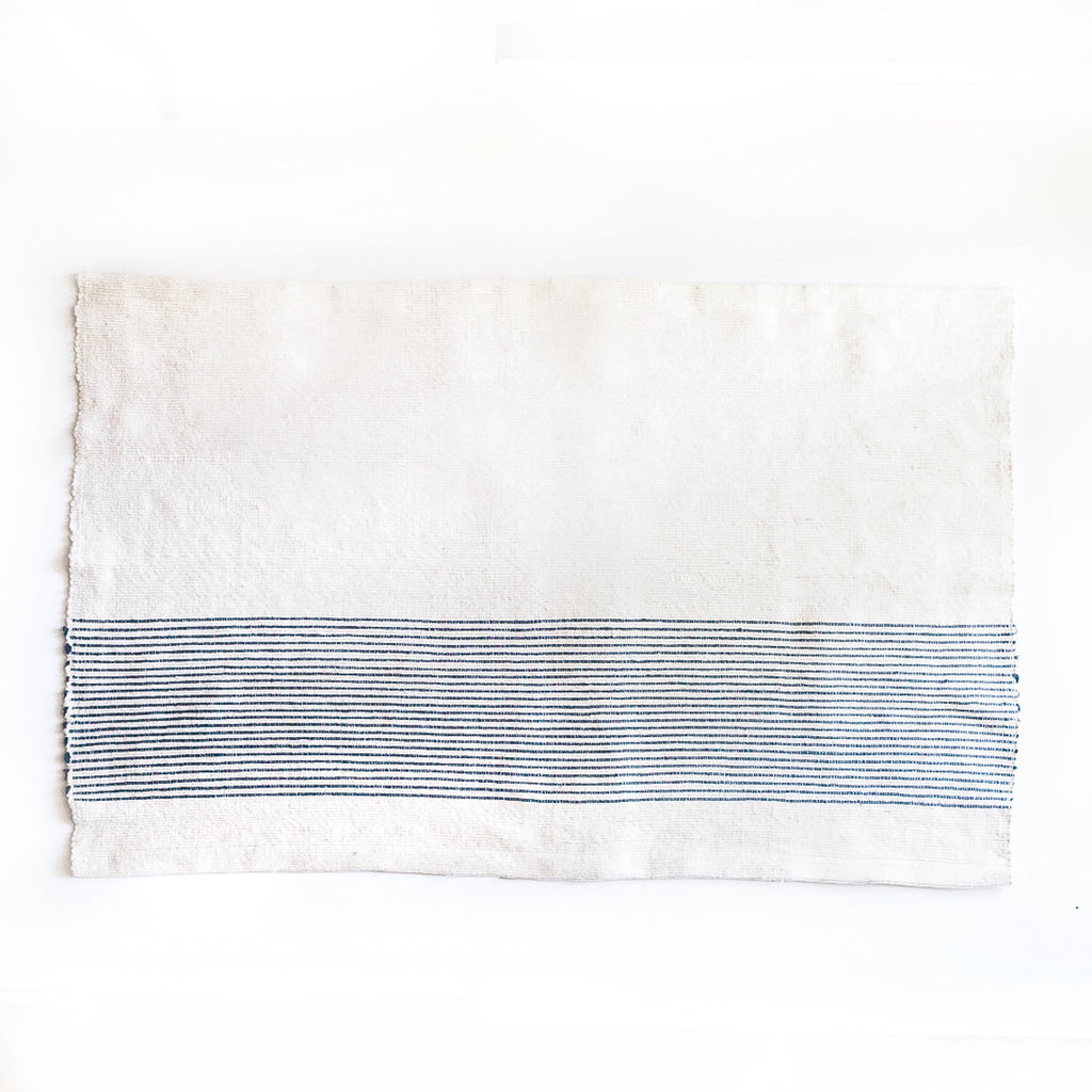 Hand-Woven Riviera Cotton Bath Mat