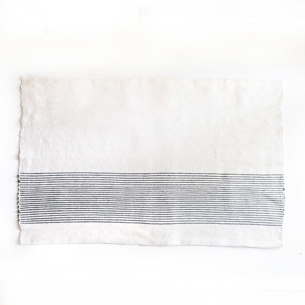 Hand-Woven Riviera Cotton Bath Mat