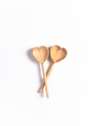 Hearts of Olive – Handcrafted Teaspoon Duo