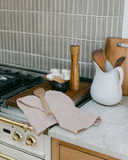 Hand-Woven Stone Washed Linen Tea Towel