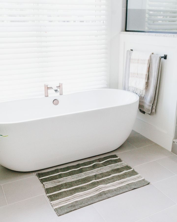Hand-Woven Aden Cotton Bath Mat