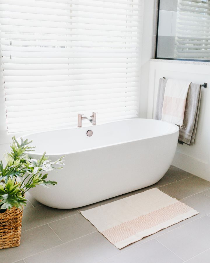 Hand-Woven Riviera Cotton Bath Mat