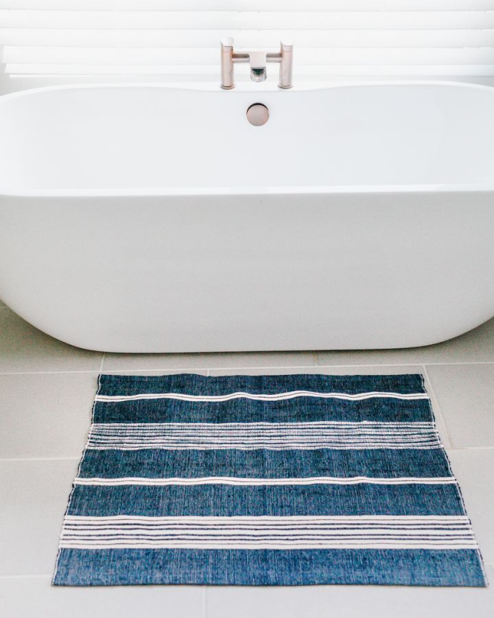 Hand-Woven Aden Cotton Bath Mat