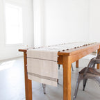 Hand-Woven Ribbons Cotton Table Runner