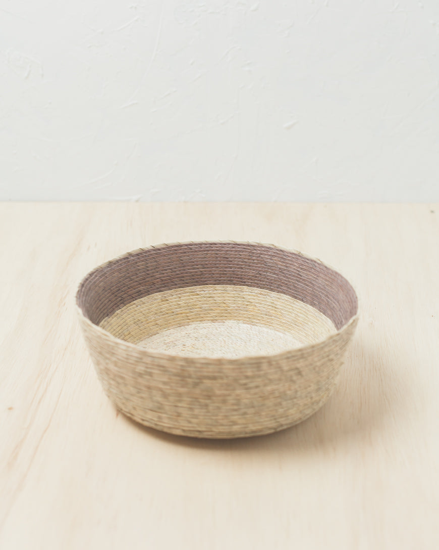 Hand-Woven La Mesa Palm Basket