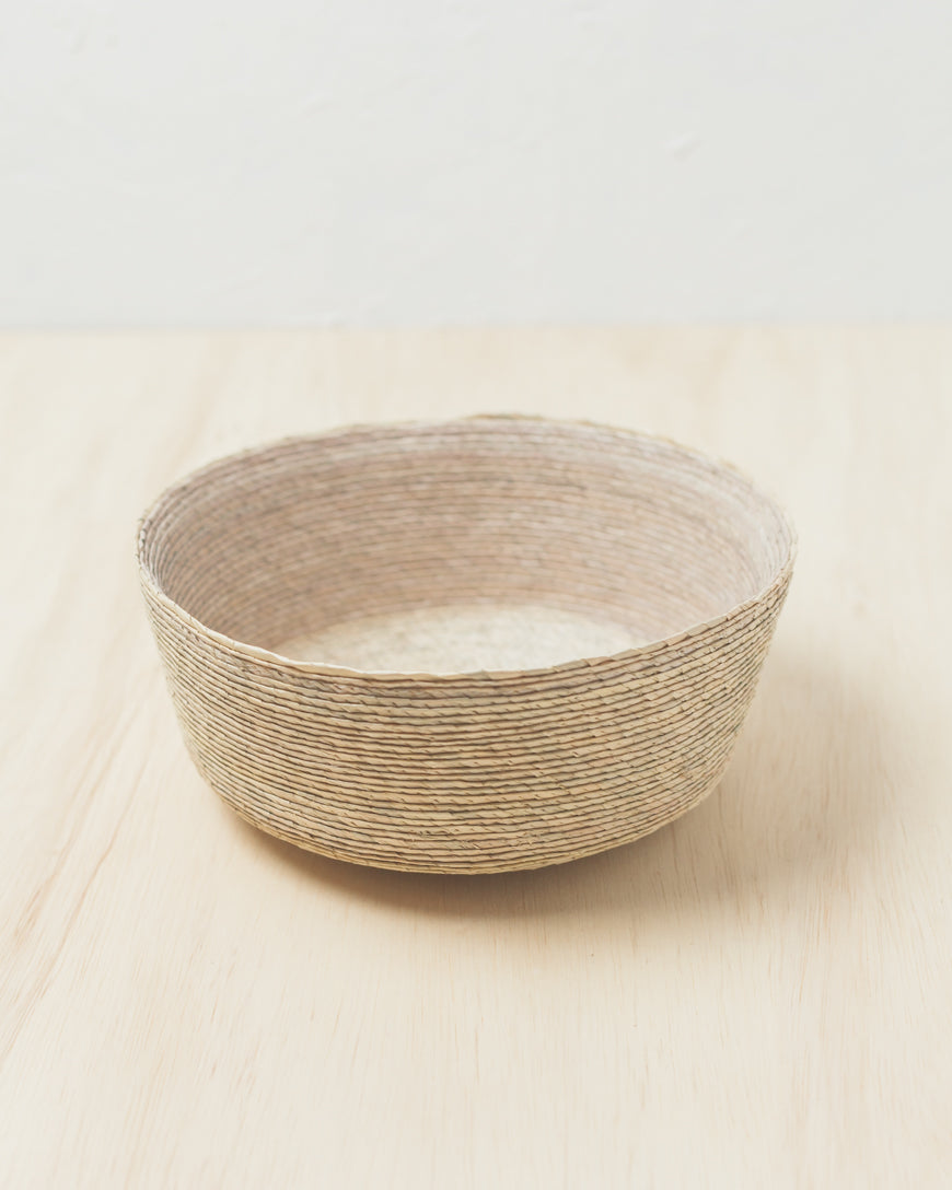 Hand-Woven La Mesa Palm Basket