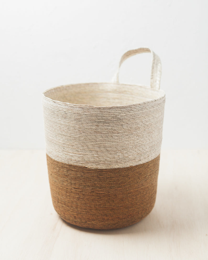 Hand-Woven Prado Hanging Basket