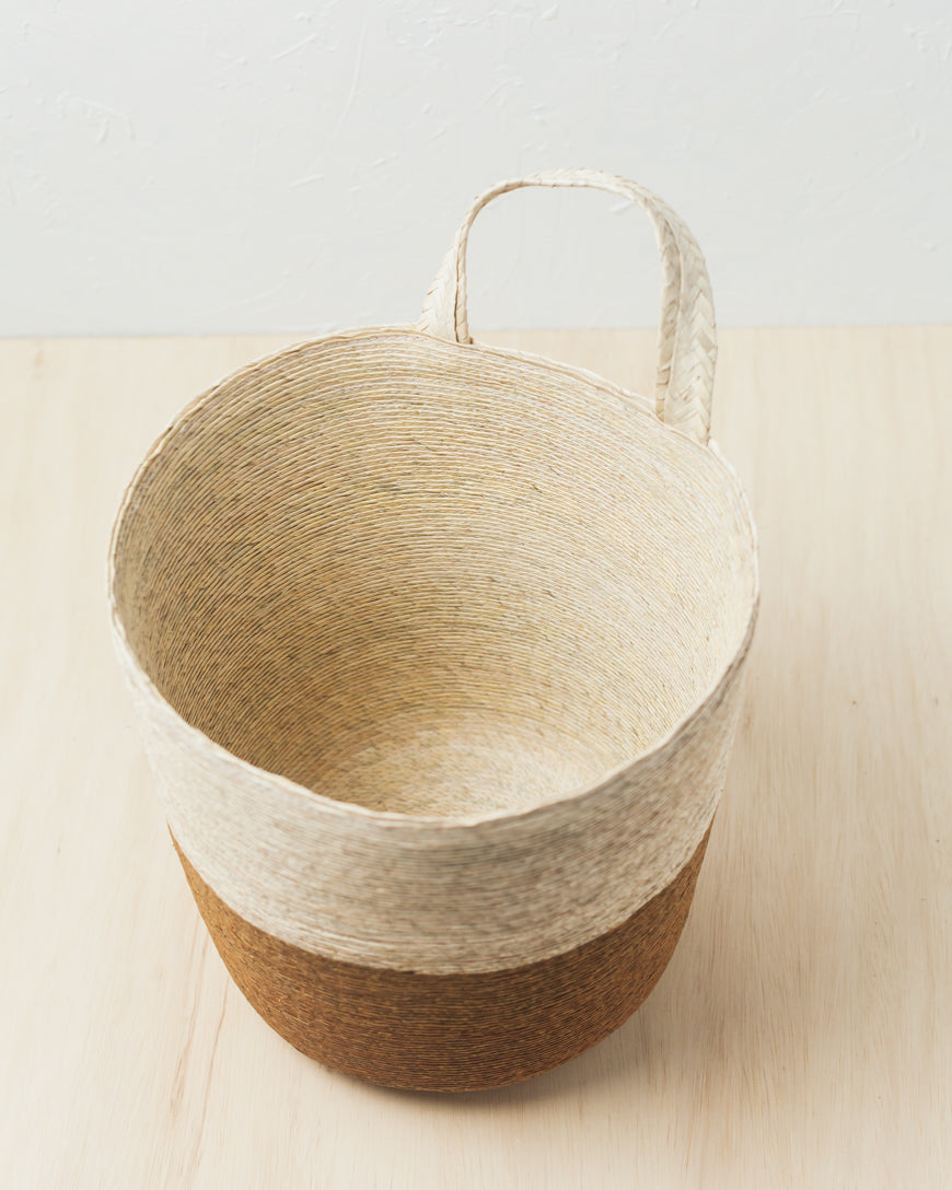 Hand-Woven Prado Hanging Basket