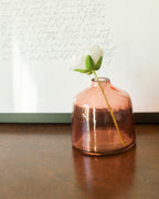 Aria – Handblown Hammered Glass Bud Vase