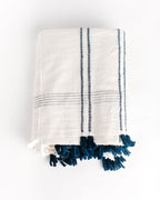 Handwoven Ribbons Cotton Tablecloth