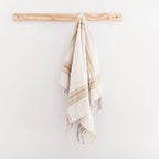 Hand-Woven Cabin Hatch Cotton Hand Towel