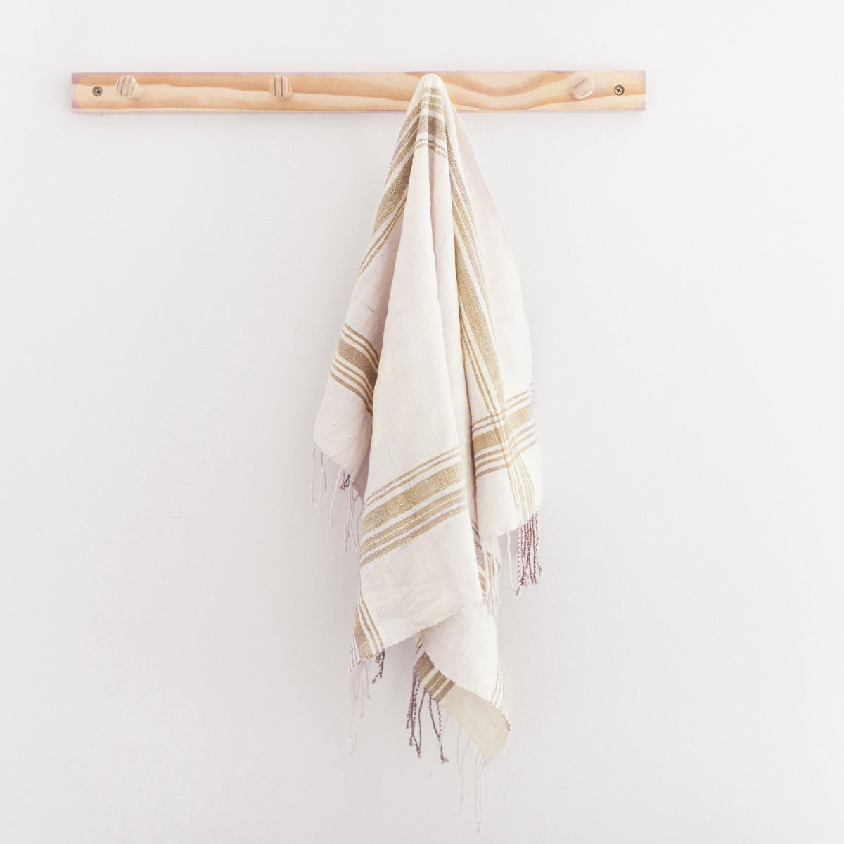 Hand-Woven Cabin Hatch Cotton Hand Towel