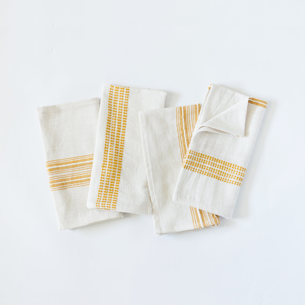 Hand Spun & Woven Aden Cotton Dinner Napkin