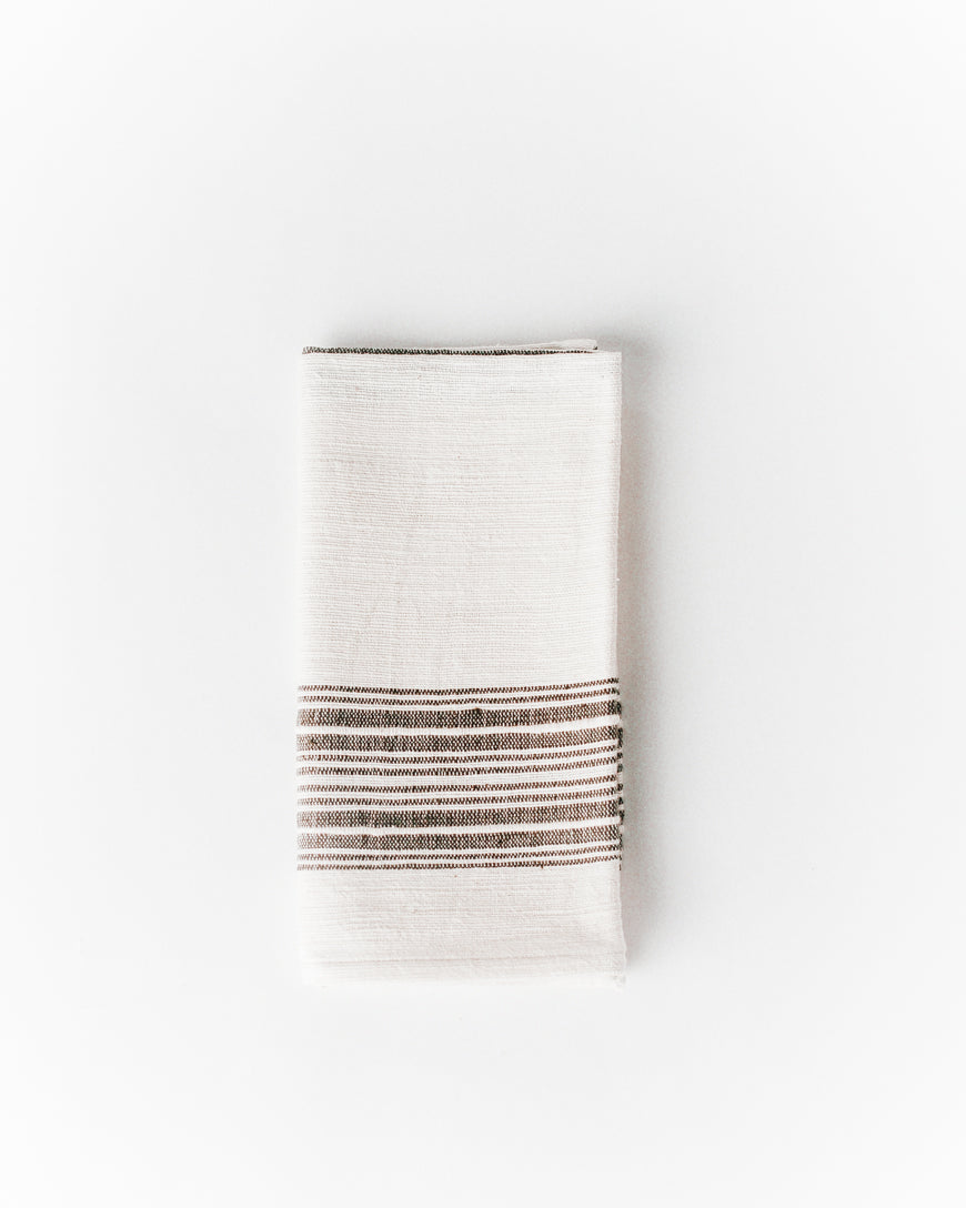 Hand Spun & Woven Aden Cotton Dinner Napkin