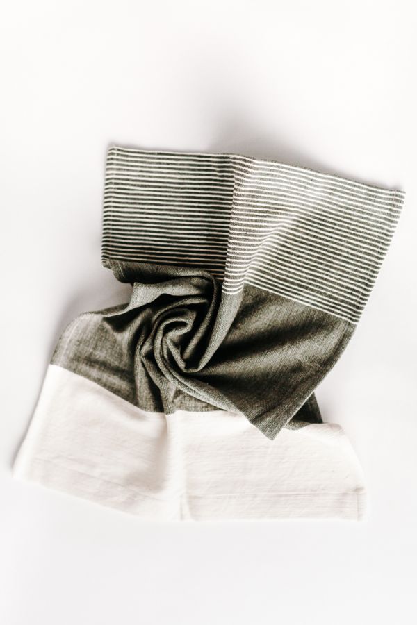 Hand-woven Chesapeake Cotton Tea Towel