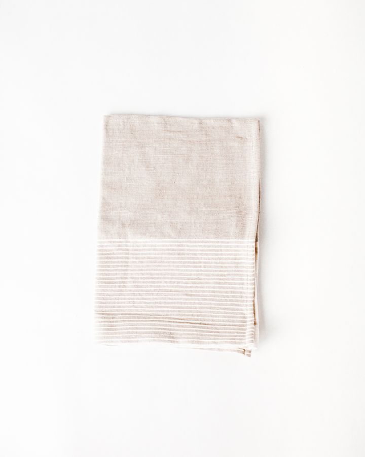 Hand-woven Chesapeake Cotton Tea Towel