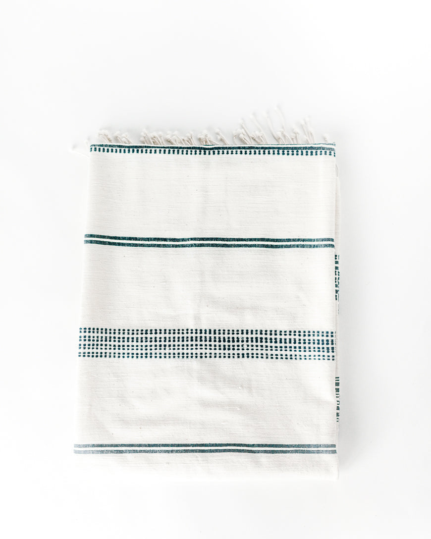 Handmade Aden Cotton Throw Blanket