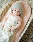 Handwoven Aden Hooded Cotton Baby Towel