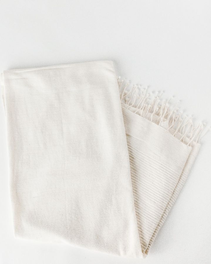 Hand-Woven Riviera Cotton Bath Towel