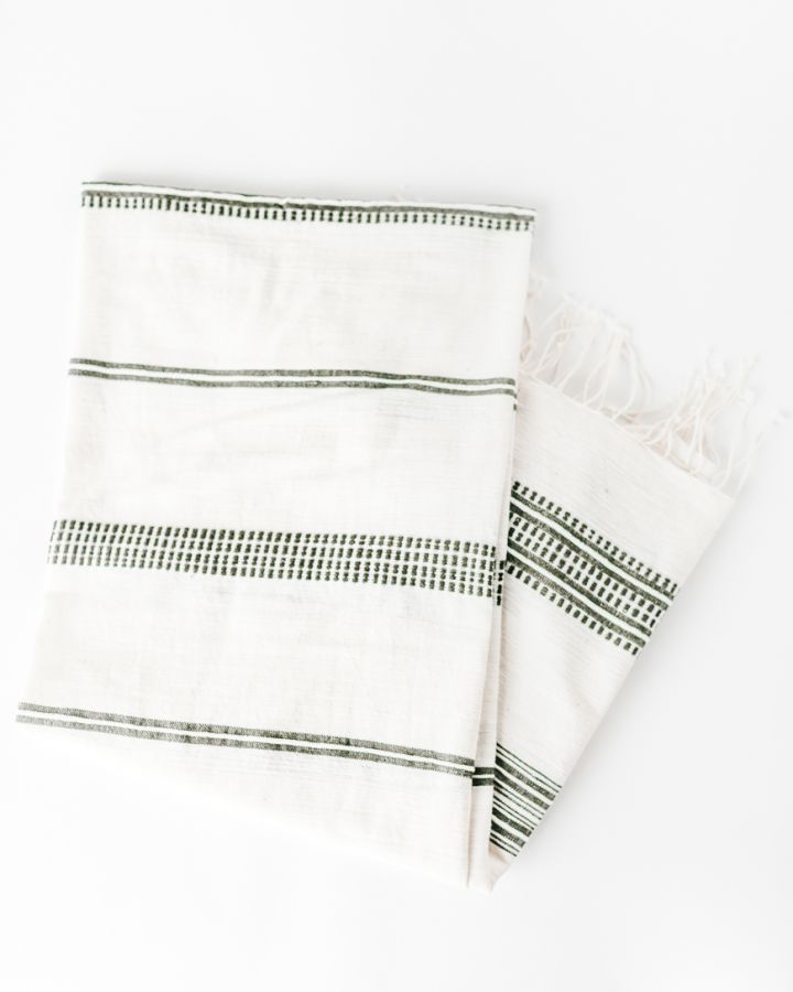Hand-Woven Aden Cotton Bath Towel